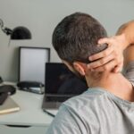 neck pain from desk work